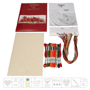 Anchor counted Cross Stitch kit &quot;Spray Of...