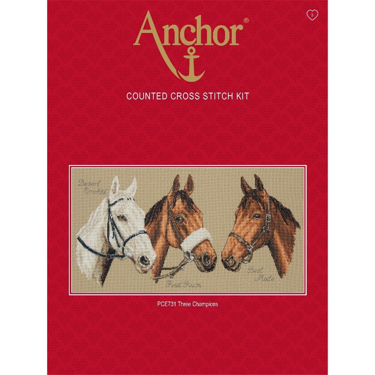 Anchor counted Cross Stitch kit "Three...