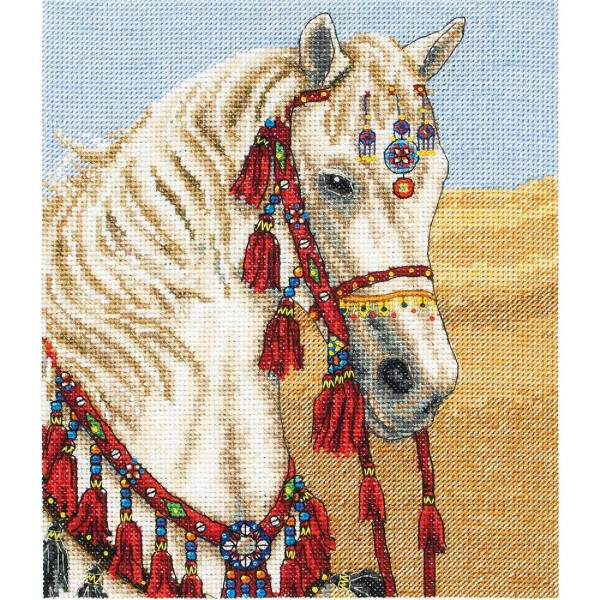 Anchor counted Cross Stitch kit "Arabian Horse", DIY