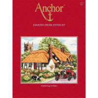 Anchor counted Cross Stitch kit "Village Of Welford", DIY