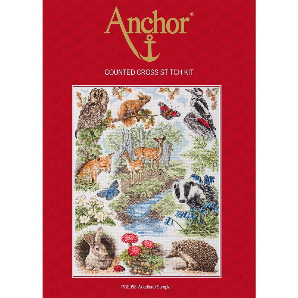 Anchor counted Cross Stitch kit "Woodland...