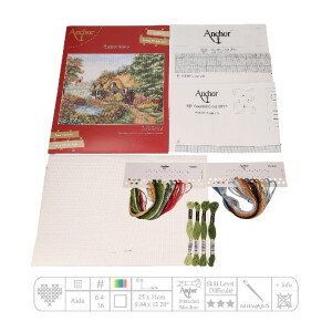 Anchor counted Cross Stitch kit "Village Life",...