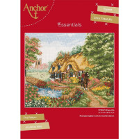 Anchor counted Cross Stitch kit "Village Life", DIY