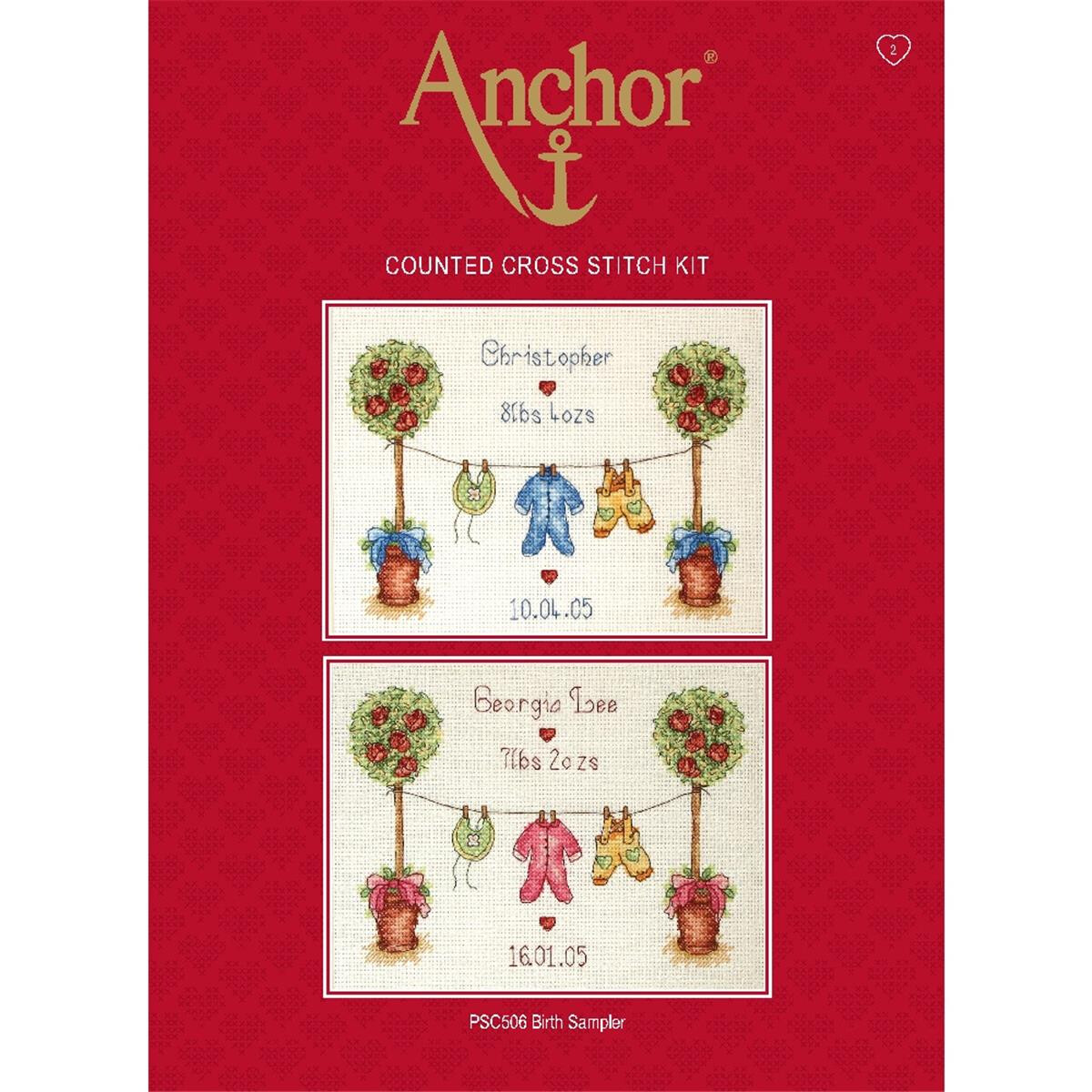 Anchor набор для вышивания крестиком "Birth...