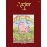 Anchor Set a punto lungo "Unicorno", immagine pre-disegnata