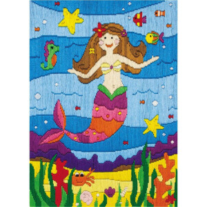 Anchor stamped Long Stitch kit "Mermaid", DIY
