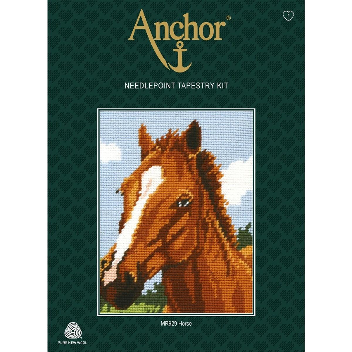 Набор для вышивания гобелена Anchor "Лошадь",...