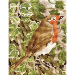 Anchor Set di ricamo Tapestry "Robin", immagine pre-disegnata