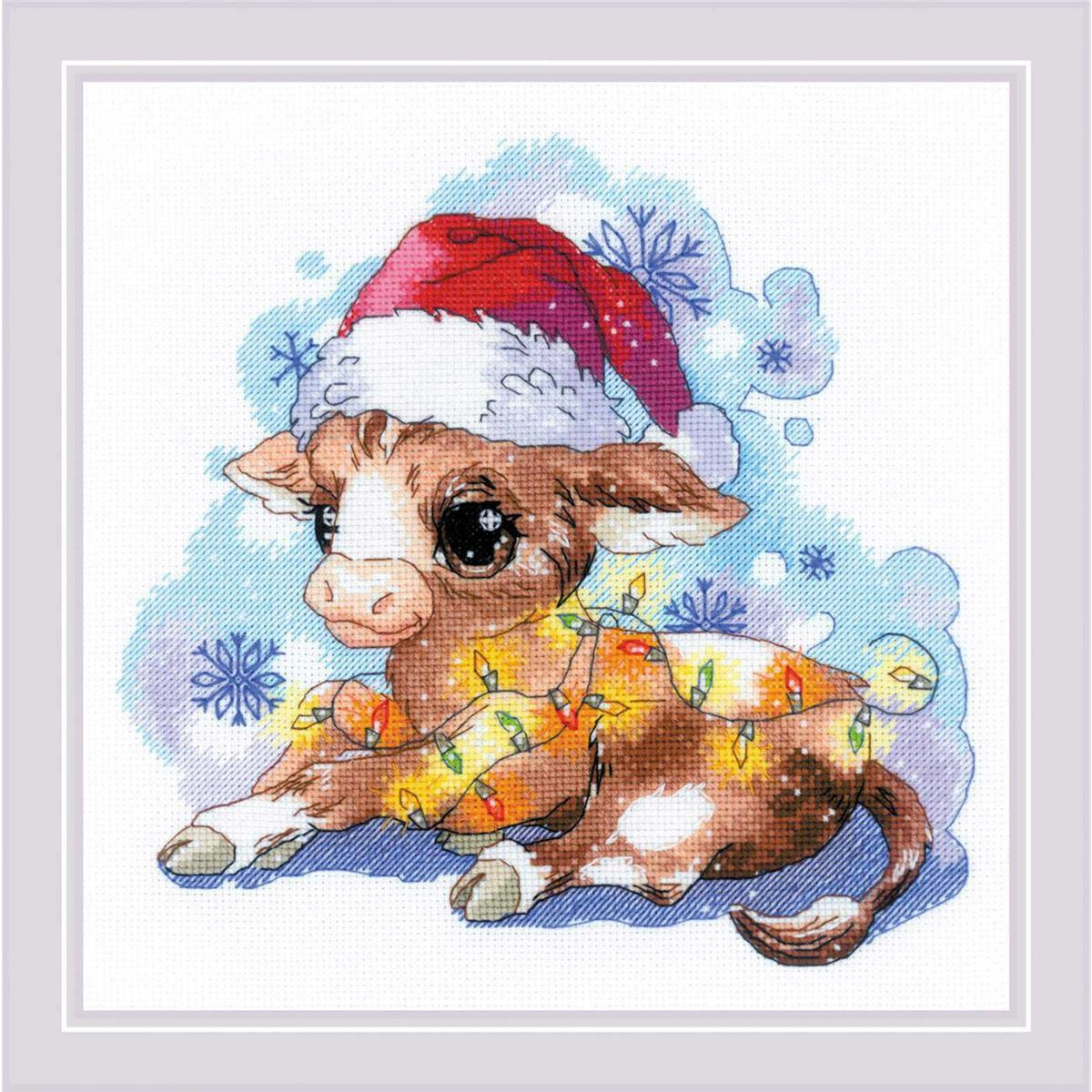 Riolis counted cross stitch kit "New Years...