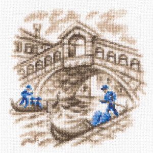 RTO counted Cross Stitch Kit "On the streets of...