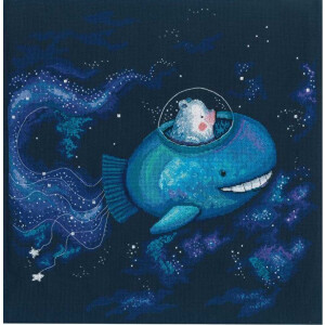 RTO counted Cross Stitch Kit cushion "Sea of the...
