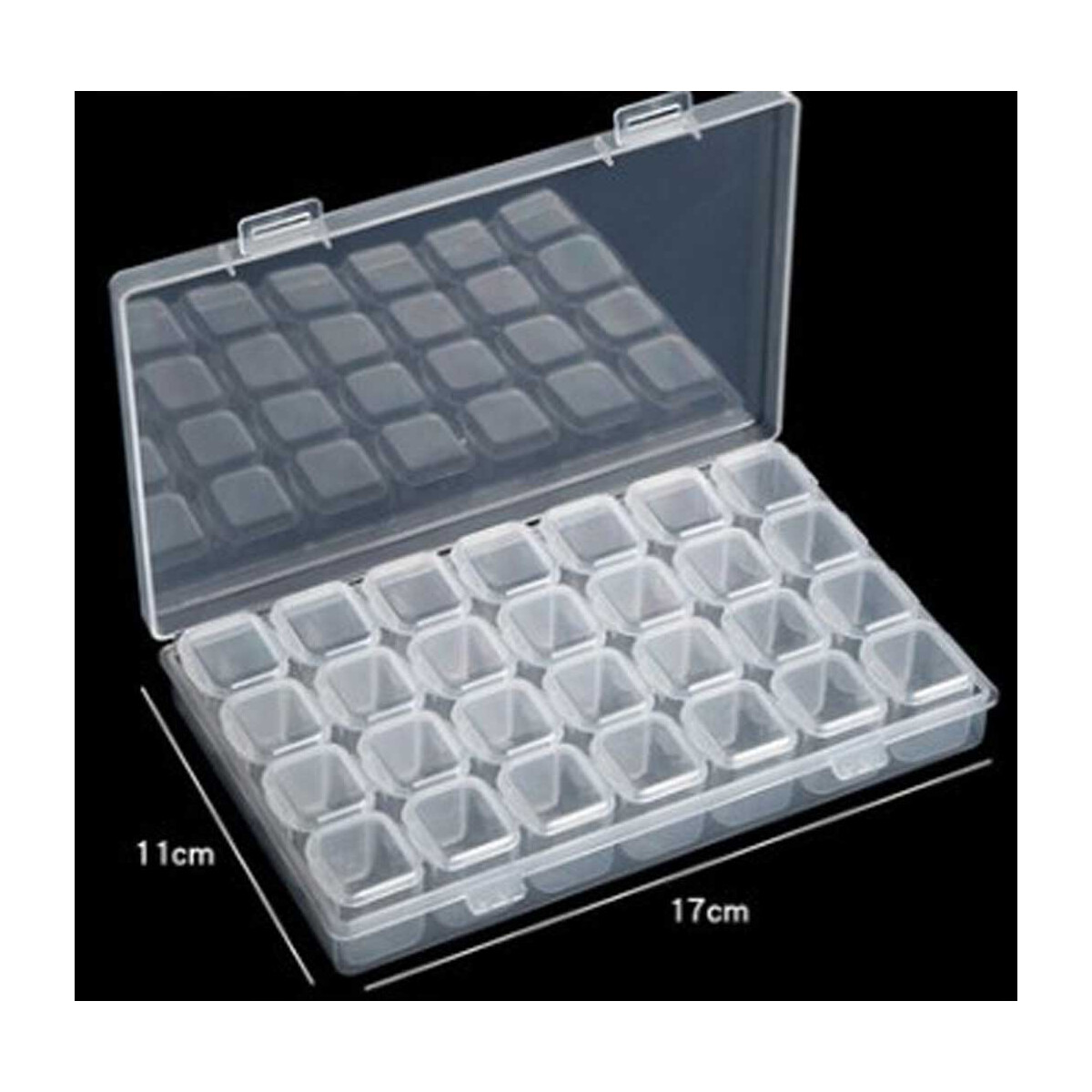 Storage box with individual compartments 28 boxes
