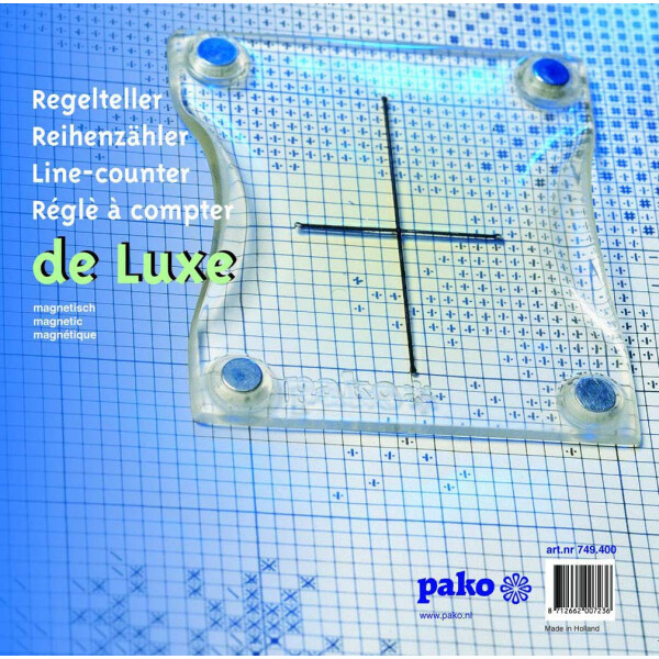 Pako Счетчик строк de Lux магнитный с металлической пластиной 23x23 см, 749.400