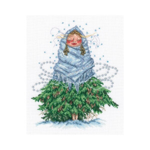 RTO counted Cross Stitch Kit "Dont be cold, Little...