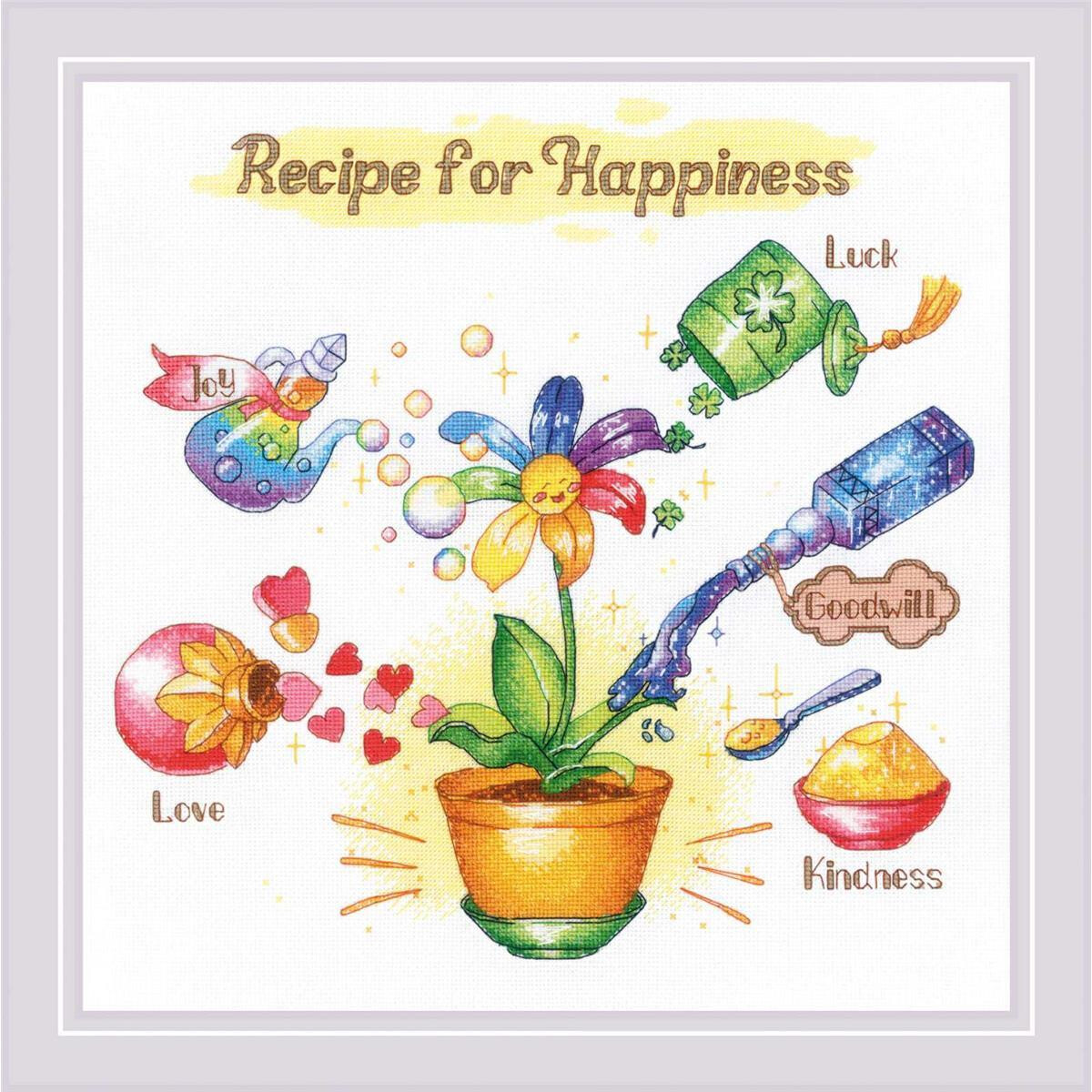 Riolis counted cross stitch kit "Recipe for...