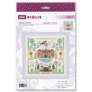 Riolis counted cross stitch  kit "My House"...