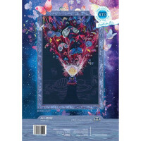 RTO counted Cross Stitch Kit "In the light" M594, 22,5x36,5 cm, DIY