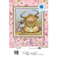 RTO counted Cross Stitch Kit "What a Team!" M834, 25,5x24,5cm, DIY