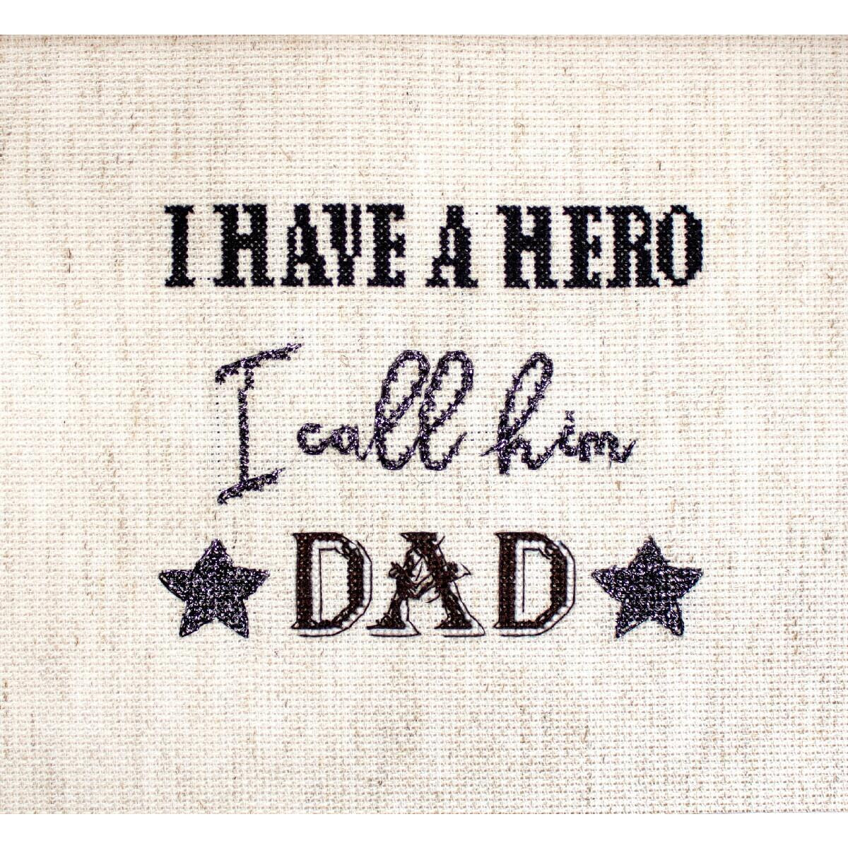 Letistitch counted cross stitch kit "Father’s...