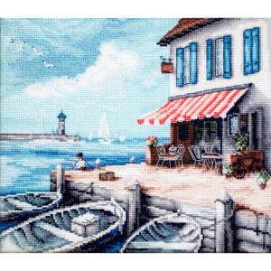 Letistitch counted cross stitch kit "Sea Port",...