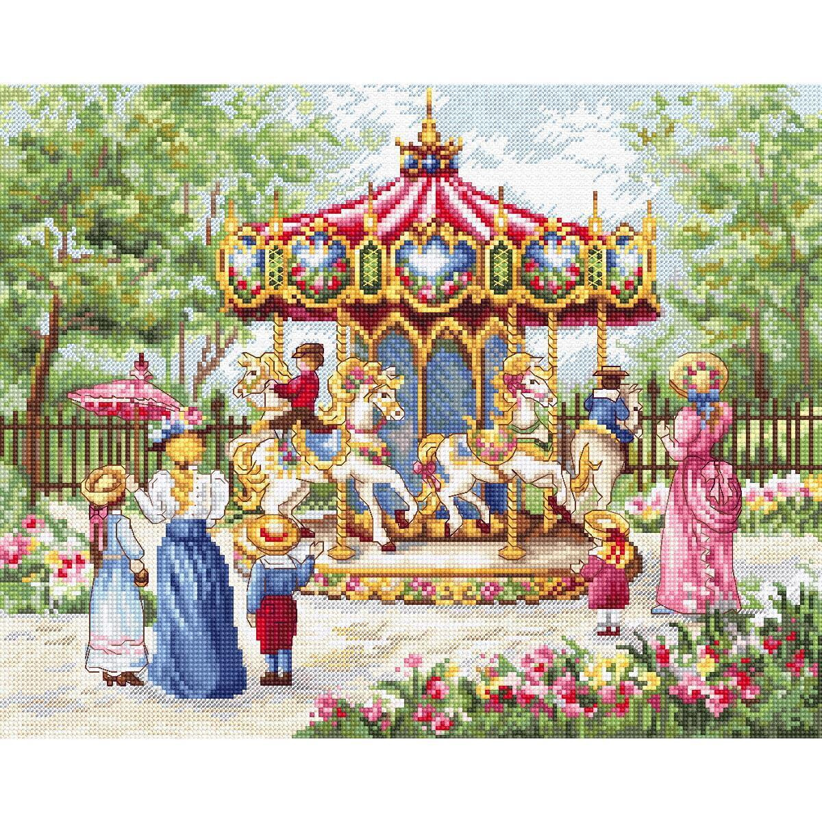 Letistitch counted cross stitch kit "Magical...