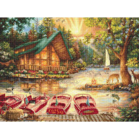 Letistitch counted cross stitch kit "Seize the Day", 42x32cm, DIY