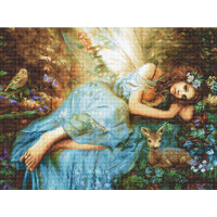 Letistitch counted cross stitch kit "Spring Fairy", 40x30cm, DIY