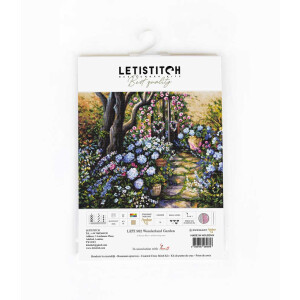 Letistitch counted cross stitch kit "Wonderland...