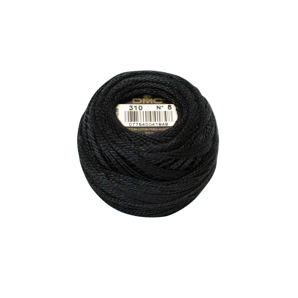DMC Pearl Cotton on a ball Size 8, 10g, 116A/8-310