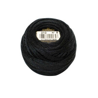 DMC Pearl Cotton on a ball Size 8, 10g, 116A/8-310