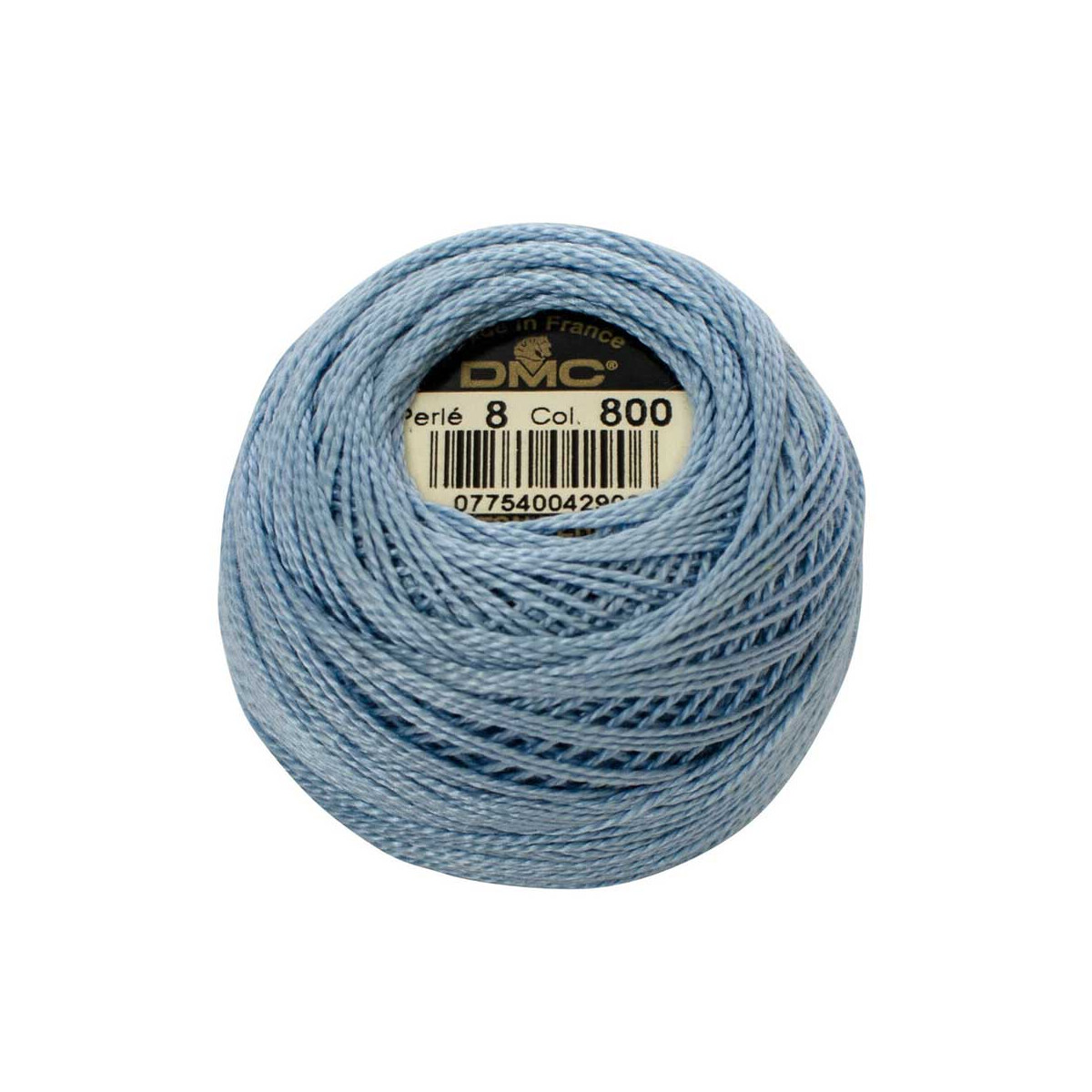 DMC Pearl Cotton on a ball Size 8, 10g, 116A/8-800