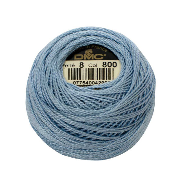 Buy and stitch DMC Pearl Cotton on a ball Size 8, 10g, 116A/8-800, € 4,69