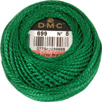DMC Pearl Cotton op een bol Maat 5, 10g, 116A/5-699