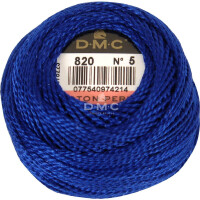 DMC Pearl Cotton on a ball Size 5, 10g, 116A/5-820