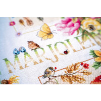 Lanarte counted cross stitch kit "4 Seasons Marjolein Bastin Spetial Edition", 62x88cm, DIY