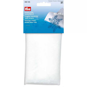Prym Creative Fleece solubile in acqua 90 x 45 cm bianco
