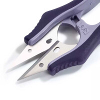 Prym Thread scissors, professional, with soft grip and end cap