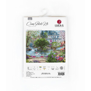 Luca-S counted cross stitch kit "Waterside...