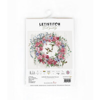 Letistitch counted cross stitch kit "Hummingbird", 47x40cm, DIY