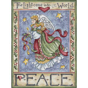Letistitch counted cross stitch kit "Peace...
