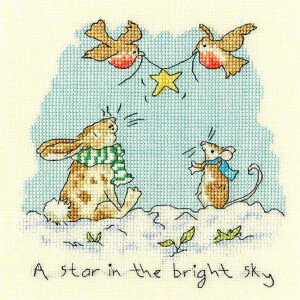 Bothy Threads counted cross stitch Kit "Star in the...