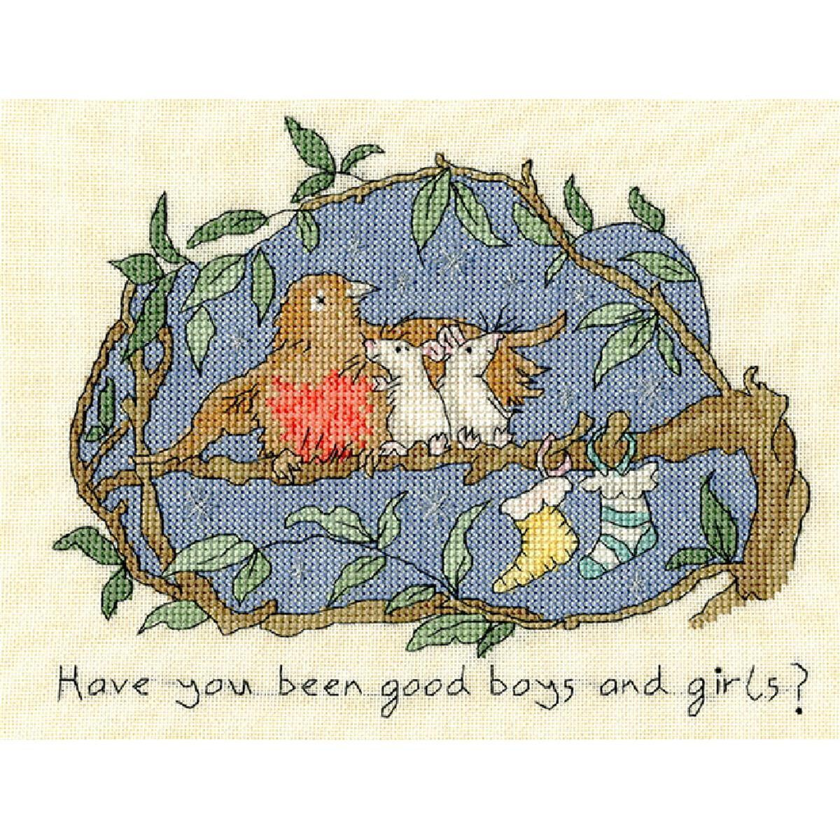 Bothy Threads counted cross stitch Kit "Have you...