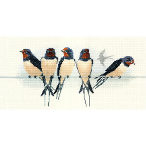 Bothy Threads counted cross stitch Kit "Birds -...