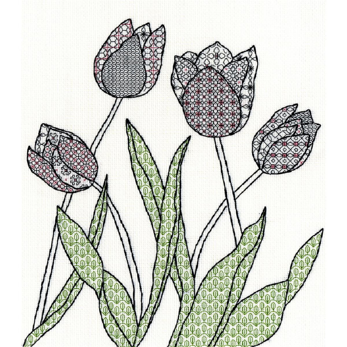 An embroidery design, embroidery pack from Bothy Threads,...