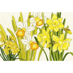 Set de punto de cruz Bothy Threads "Daffodil...