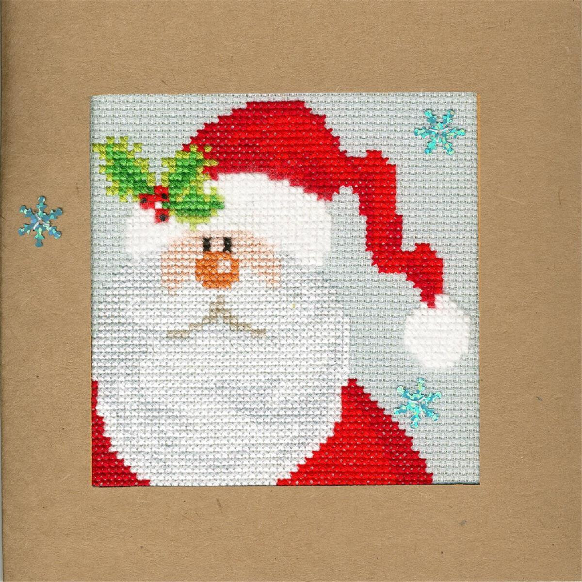 Embroidery pack from Bothy Threads featuring Santa Claus...