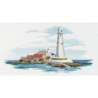 Bothy Threads counted cross stitch Kit "Coastal Britain - Morning Light", 36x19.5cm, DWSEA01