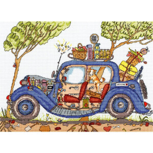 Bothy Threads counted cross stitch Kit "Vintage...