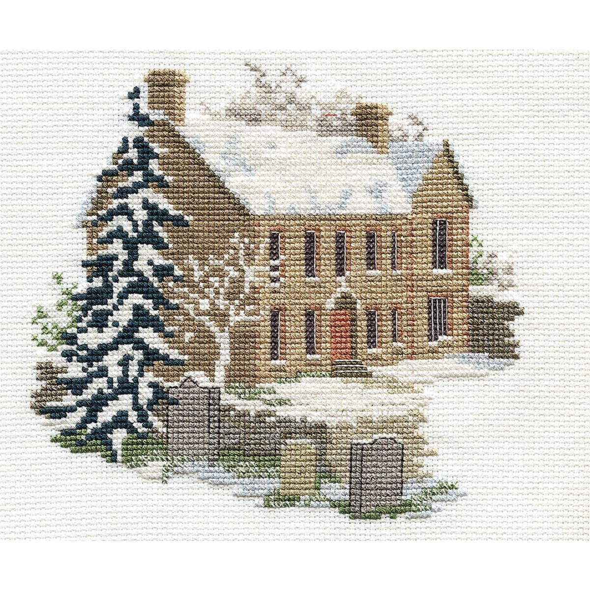 An embroidery picture from the Bothy Threads embroidery...