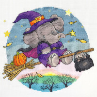 Bothy Threads counted cross stitch Kit "Hallow Elly", 20x20cm, XEL7